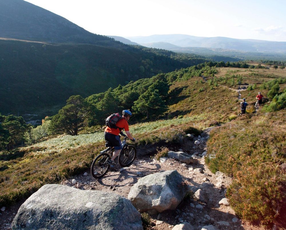 mountainbiken Schotland